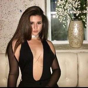 Long mesh sleeved body suit✔️